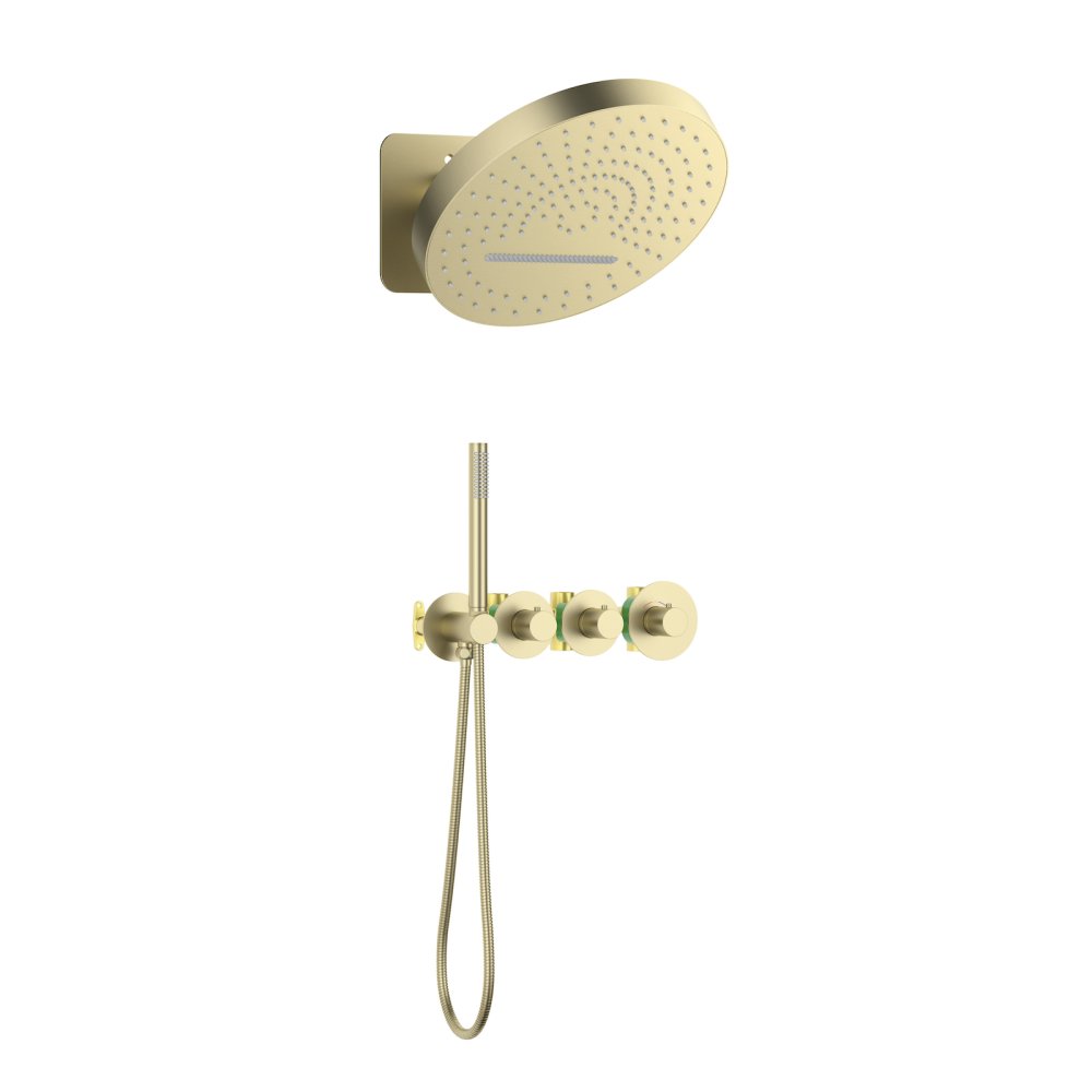 Photo Shower sets Timo Saona SX-2329/17SM gold matte