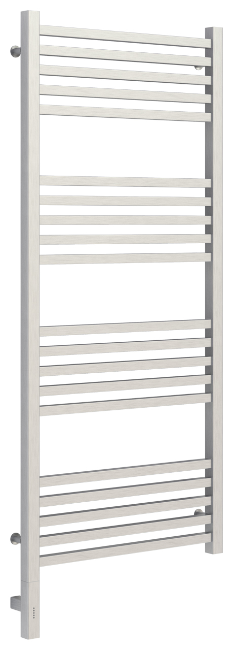 Photo Towel warmer electric Sunerja Modus 3.0 1200x500 MEM left 071-5700-1250 satin