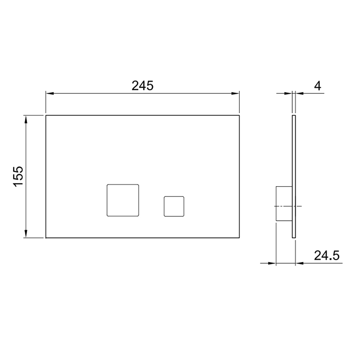 Photo Fantini flush plate AF/21 91 01 8403 gold