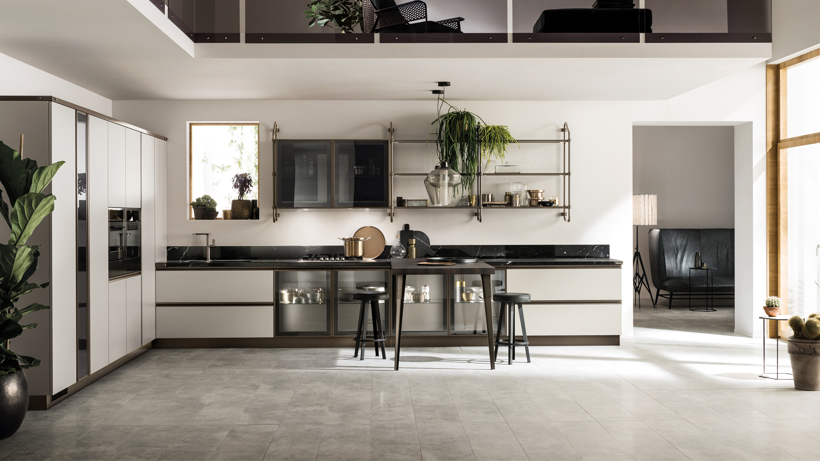 Photo Scavolini Diesel Open Workshop 450 cm straight