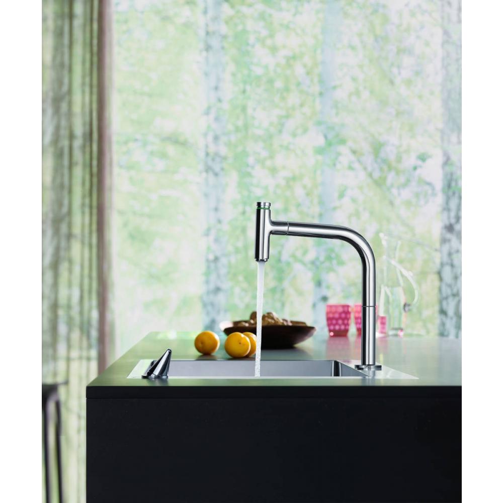 Photo Kitchen combination hansgrohe C71-F450-06 43201800 steel