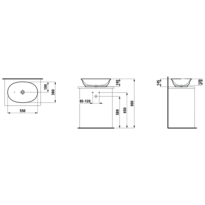 Photo Laufen Classic 50 8.1285.2.757 sink. 112. 1st