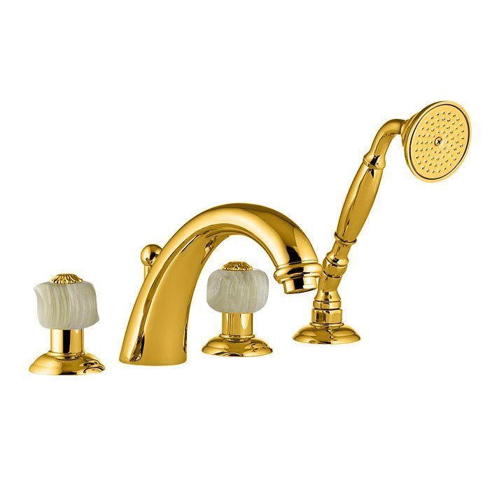 Photo Bath mixer Nicolazzi Onice 2104GO09O Gold