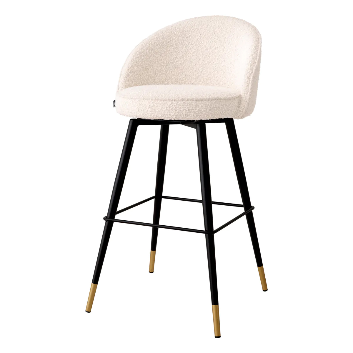 Photo A set of two Roche bar chairs (cream)