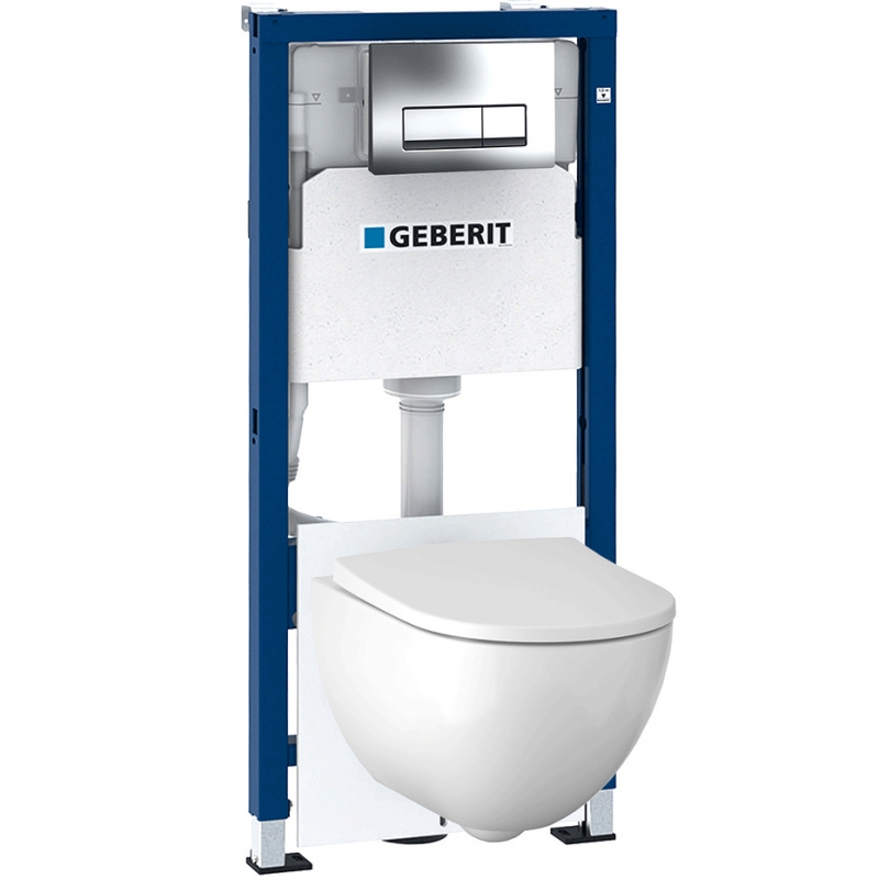 Photo Geberit Acanto 500.128.21.A with installation + key + seat