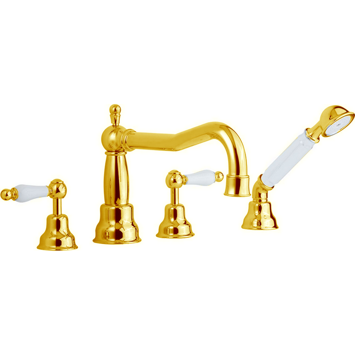 Photo Bath mixer Cisal Arcana Toscana TS00026424 gold