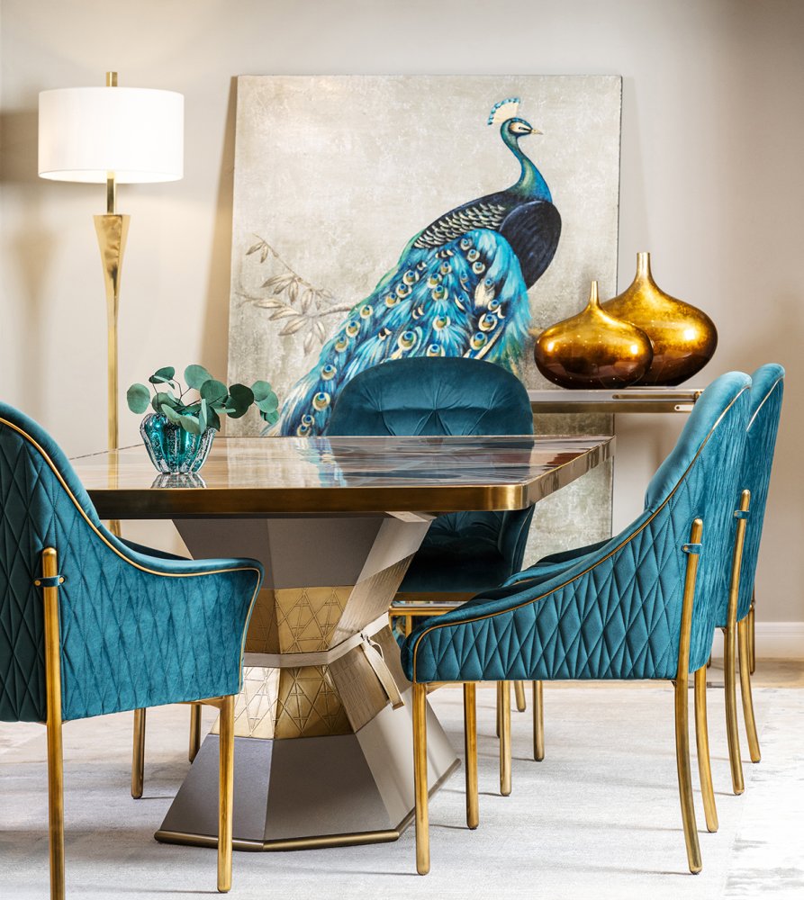 Photo Iconic dining chair (blue)
