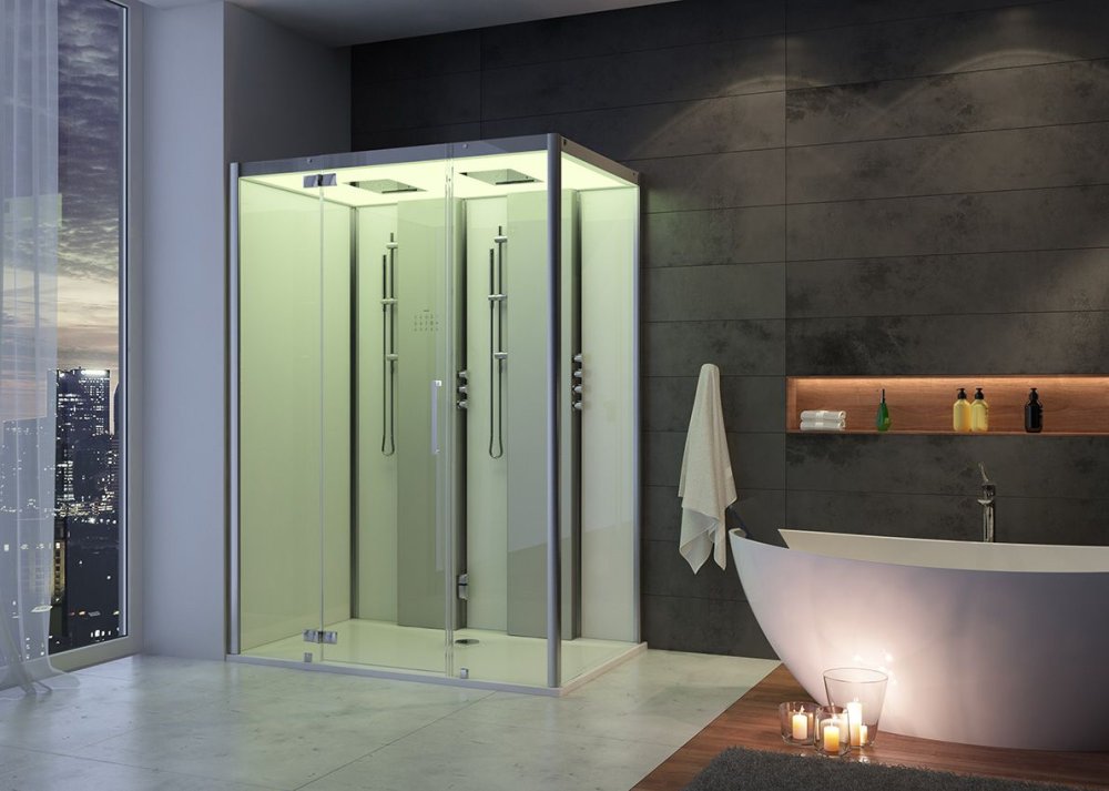 Photo Shower cabin Hoesch SensePerience 532361xA.010550 with steam function