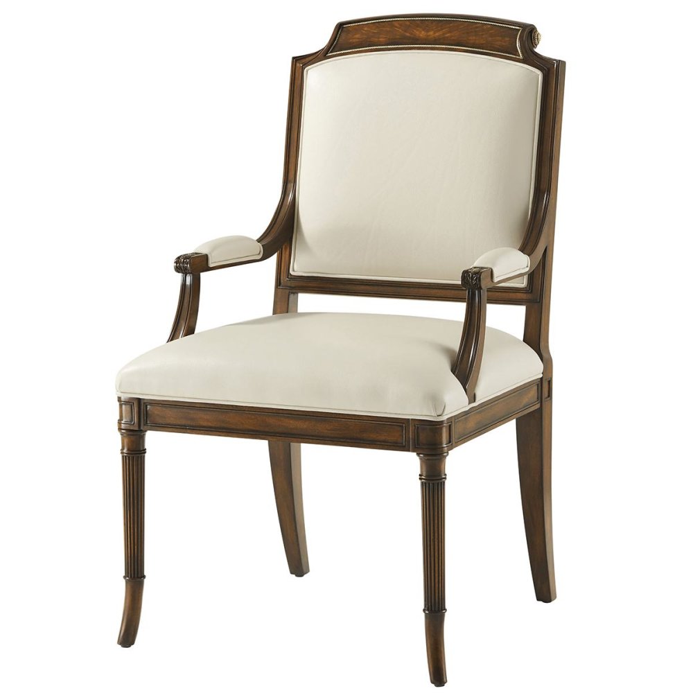 Photo Atcombe chair (with armrests, leather)