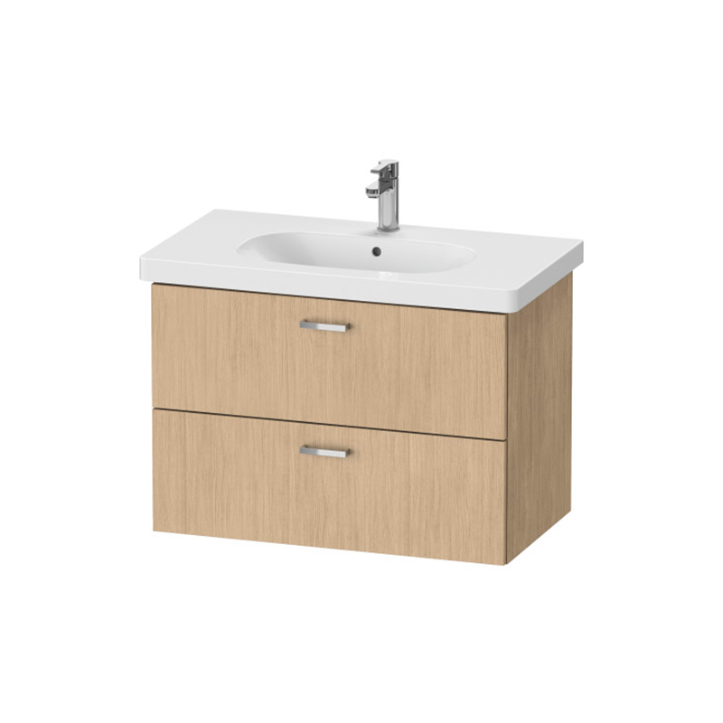 Photo Duravit Xbase sink cabinet 80x45.8 XB619003030 natural oak