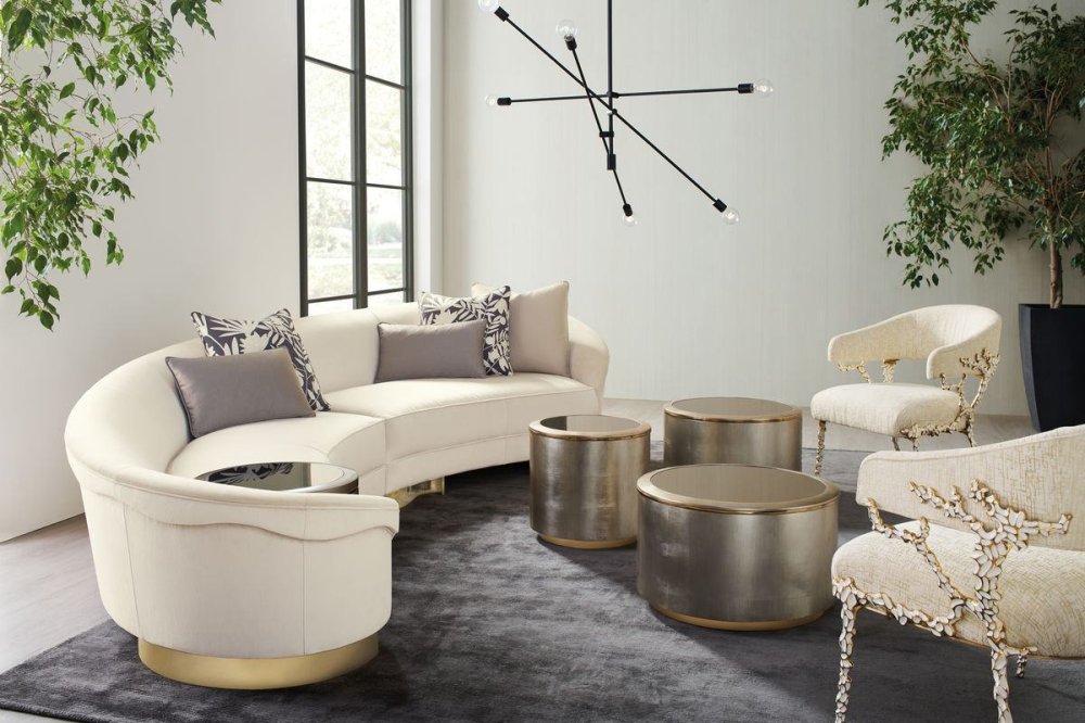 Photo Circle in Time coffee table