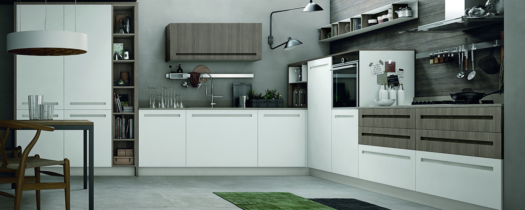 Photo Stosa Mood Kitchen Direct to the Island