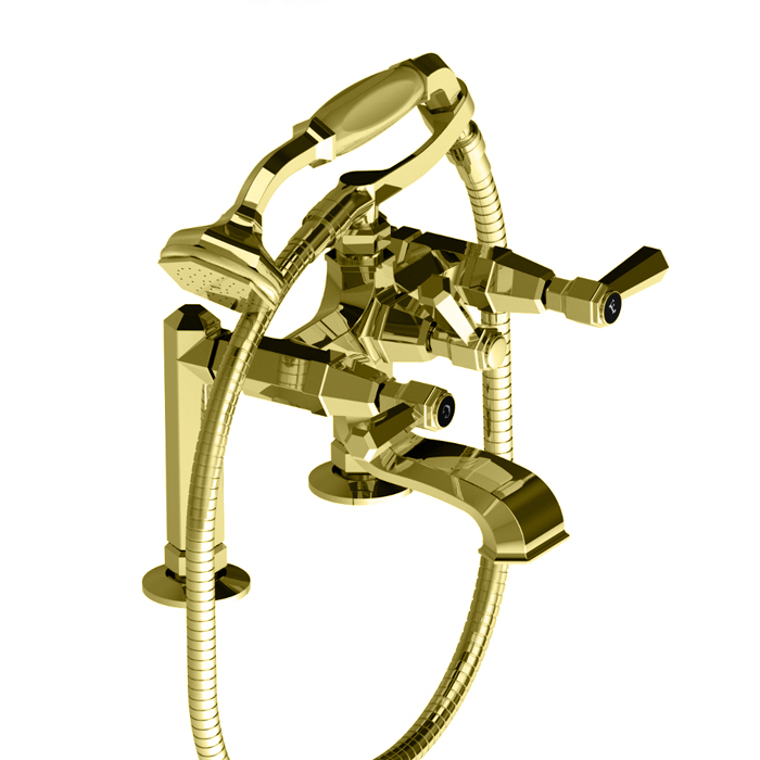 Photo Bath mixer Stella Eccelsa Leve EL 02210 AU00 gold