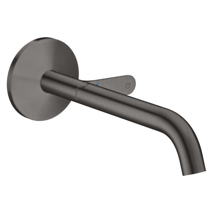 Photo Axor One 48112340 grinded black chrome sink mixer