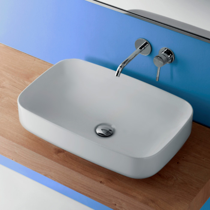 Photo Kerasan Tribeca sink 60x38 cm 514130 white matte