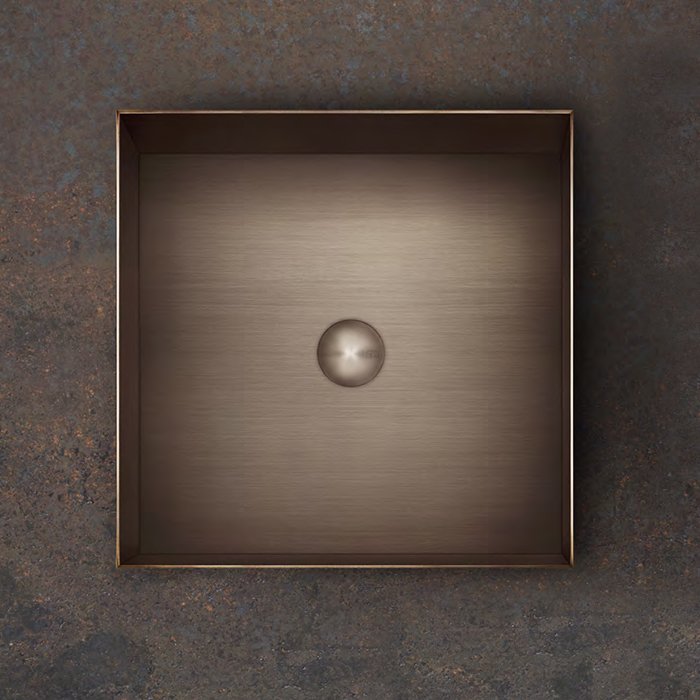 Photo Gessi sink 316 40 cm 54605#708 copper