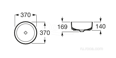 Photo Roca Inspira sink 327523000 37x37