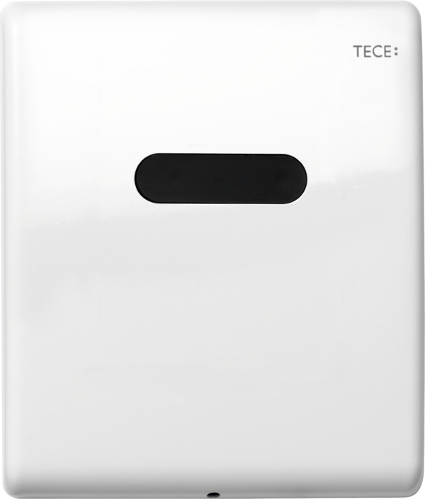 Photo flush plate Tece Planus Urinal 230/12 In 9242357 for urinal, white glossy