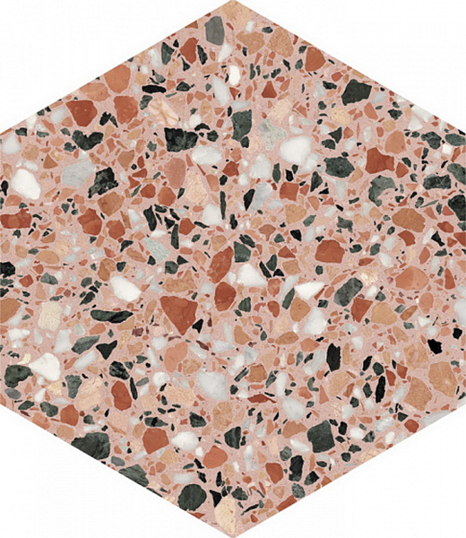Photo Terrazzo Earth (123383) 32x36.8 by DNA Tiles