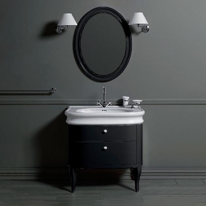 Photo Simas Lante 80 LAM90 nero black cabinet