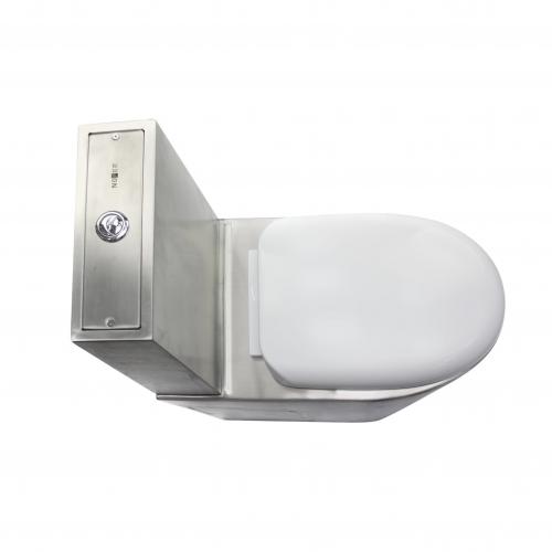 Photo Compact toilet Nofer 13016.S with tank and seat