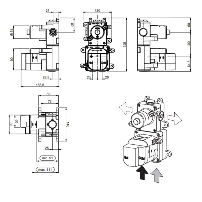 Photo Almar High Flow E176504 Black