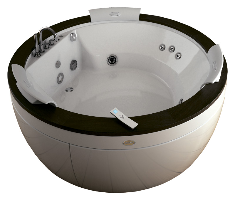 Photo Acrylic Bath Jacuzzi Top AQS 180x180 9Q43-572A