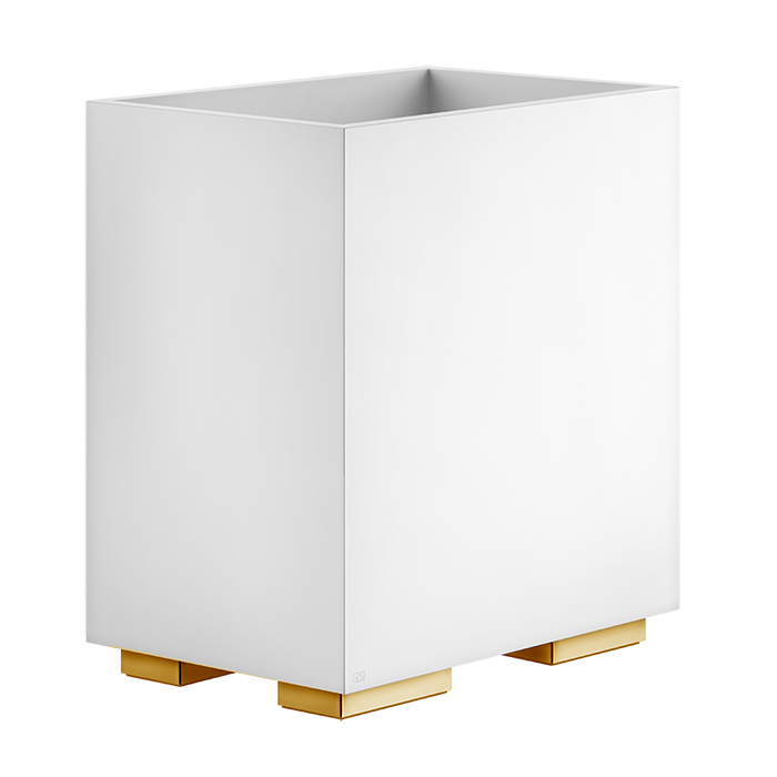 Photo Garbage basket Gessi Rettangolo 20990#080 gold