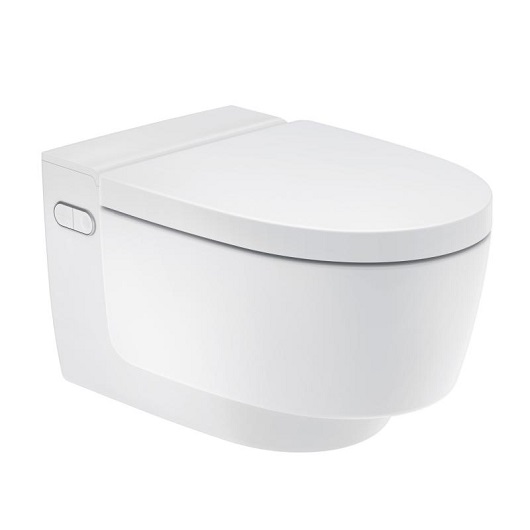 Photo Geberit AquaClean Mera Comfort 146.214.11.1 with seat cover