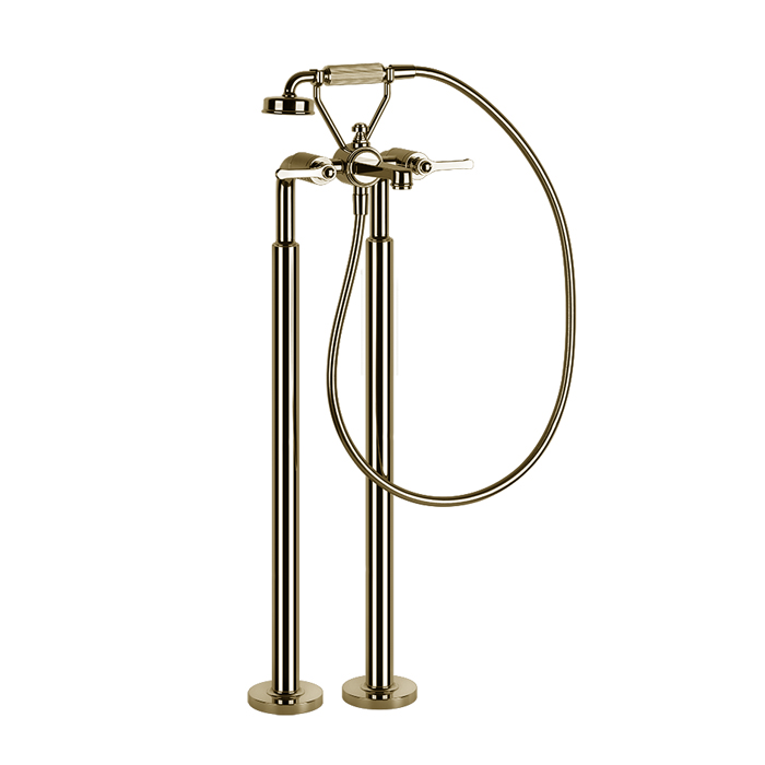 Photo Bath mixer Gessi Venti 20 65128#710 brass