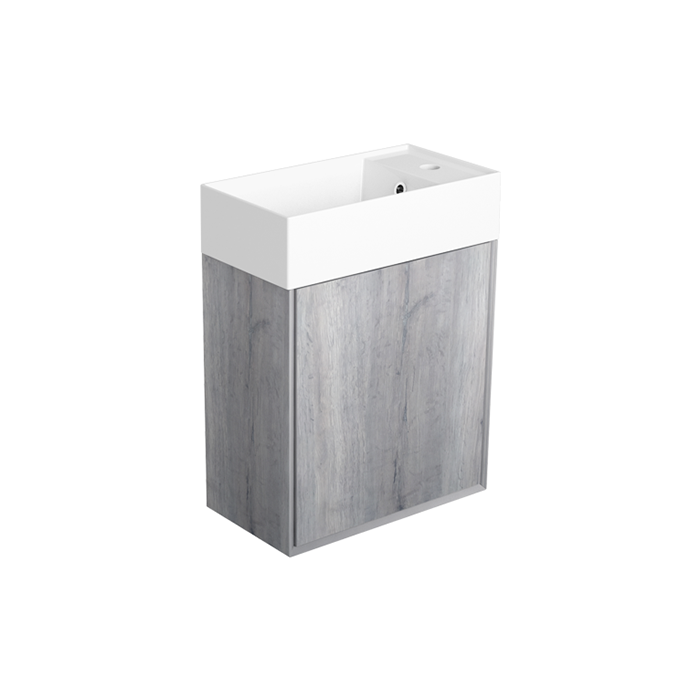 Photo Simas Agile 50 AGM50 BIANCO MATT / BARRIQUE white matte / barrel