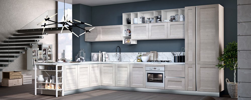 Photo Stosa York kitchen angular 345 by 225cm