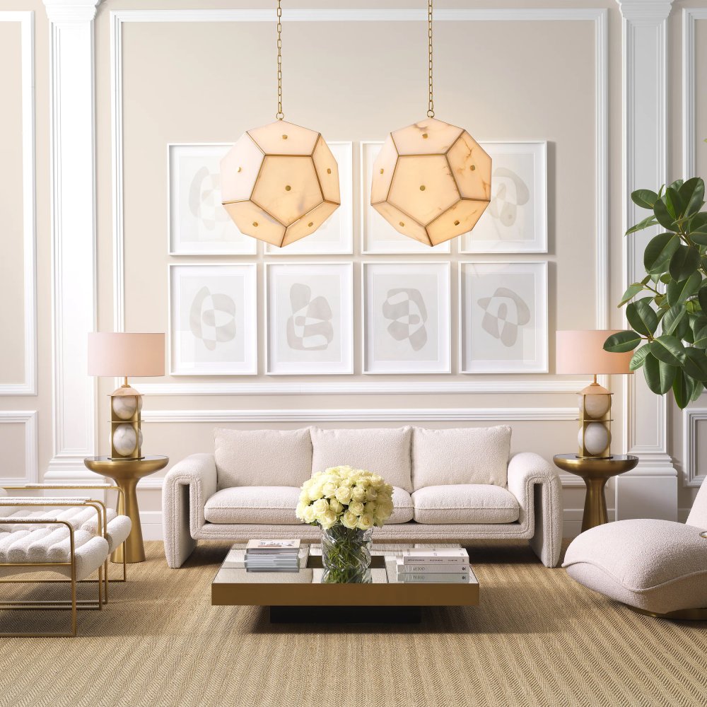 Photo Allure coffee table (cast brass)