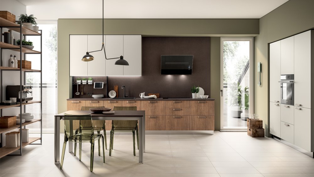 Photo Scavolini Sax kitchen straight 315cm