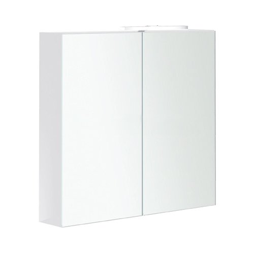 Photo Mirror cabinet with Villeroy & Boch 2DAY2 A43810E4 backlit. A438F1E4), white gloss