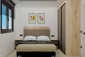 Apartment by the sea in a residential complex in Pilar de la Horadada