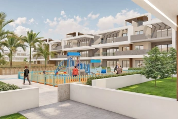Apartment by the sea in a residential complex in Pilar de la Horadada