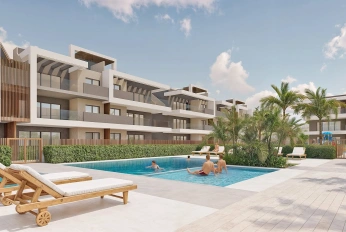Apartment by the sea in a residential complex in Pilar de la Horadada