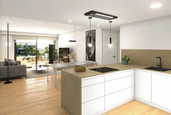 Apartment in Monforte del Cid with swimming pool and green areas