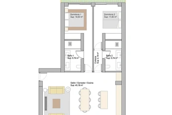 Apartment in a new building Apartment in Marbella near Puerto Banus, with a swimming pool on the roof