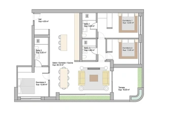 Apartment in a new building Apartment in Marbella near Puerto Banus, with a swimming pool on the roof