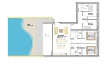 Apartment in a new building Apartment in Marbella near Puerto Banus, with a swimming pool on the roof