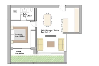 Apartment in a new building Apartment in Marbella near Puerto Banus, with a swimming pool on the roof
