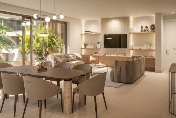 Apartment in a new building Apartment in Marbella near Puerto Banus, with a swimming pool on the roof
