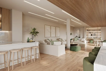 Apartment in a new building Apartments on the coast in Malaga with solariums and swimming pool