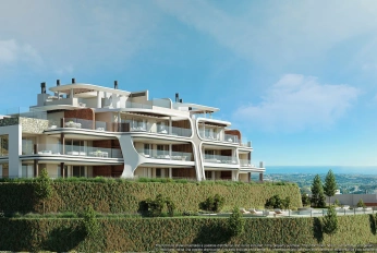 Apartment in a new building Apartments overlooking the lake in a country club in Benaavis