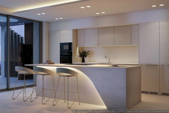Apartment in a new building Apartments overlooking the lake in a country club in Benaavis