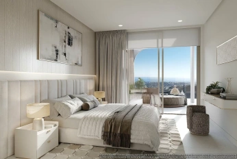Apartment in a new building Apartments overlooking the lake in a country club in Benaavis