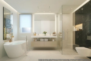 Apartment in a new building Apartments overlooking the lake in a country club in Benaavis