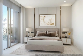 Apartment in a new building Apartments overlooking the lake in a country club in Benaavis